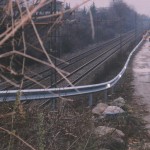 Domegliara (VR) - Realizzazione guard rail linea ferroviaria Milano - Venezia