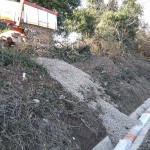 Peschiera del Garda (VR) -  Realizzazione sentieri in ghiaino ed impianto drenante line ferroviaria Milano - Venezia
